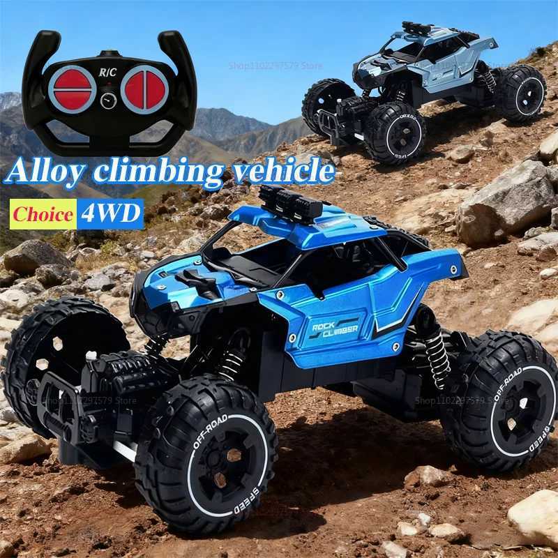 2025 New 765 4WD Remote Control Car Alloy Electric RC Off Road Vehicle Rechargeable Climbing Vehicle Toy for Kids Birthday GiftsT251010
