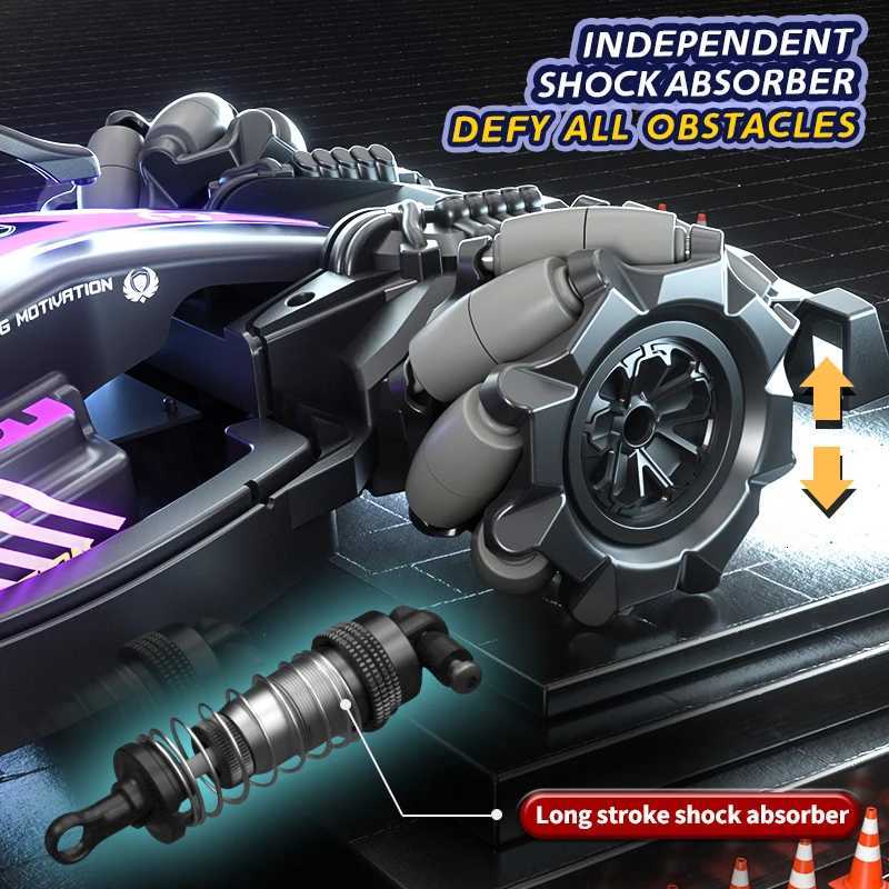 JJRC Q186 High Speed Rc Car 4WD Drift Swing Racing Simulation Magic spray Shock Absorbing Special Effect Children RC Car T251010