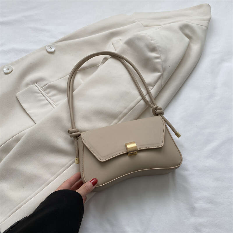 High-End for Women 2025 New French Baguette Handbag Underarm Stylish Girl Shoulder Crossbody Small Bag