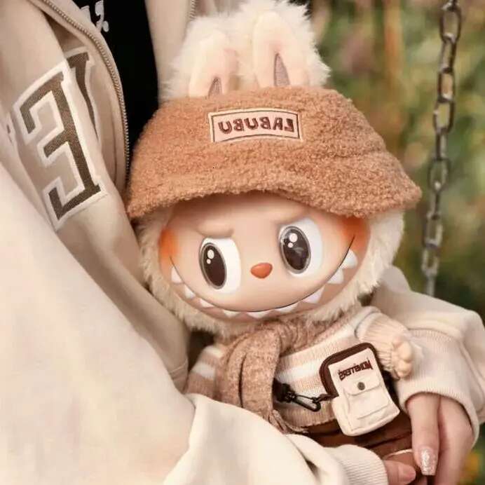 Big Labubu 38Cm THE MONSTERS DRESS BE LATTE Vinyl Plush Doll 3Rd Generation For Gifts