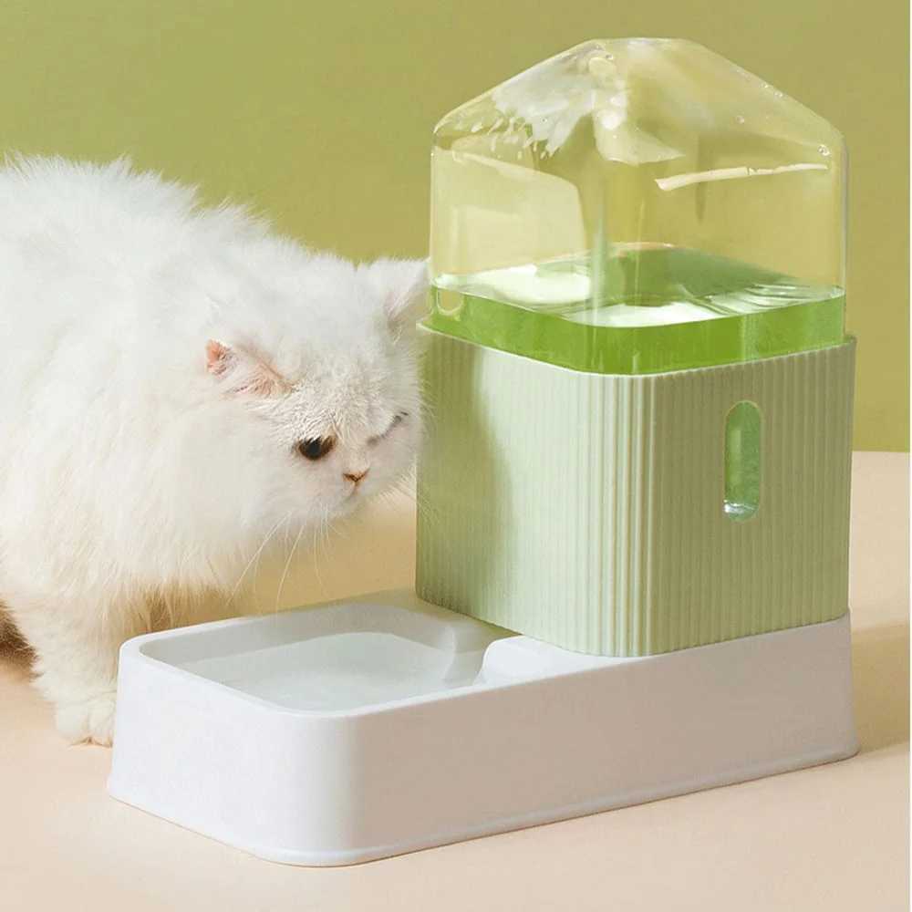 Automatic Pet Feeder 35L Large Capacity Pets Feeding Bowls Cat Water Dispenser Dog Food Feeder Drinking Fountain Feeding Bowl C251009
