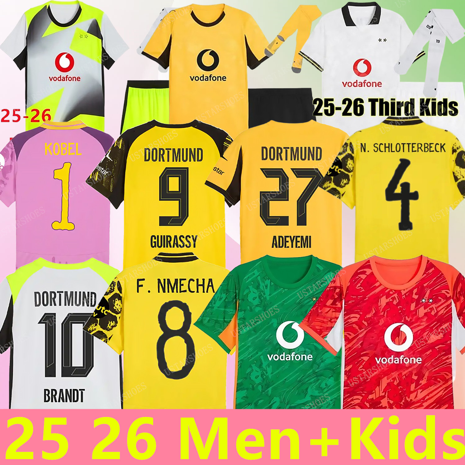 25 26 three-legged jersey 2025 2026 jersey HALLER 4th Football Jersey Club World Cup Jersey MOUKOKO GUIRASSY ADEYEMI N.SCHLOTTERBECK KOBEL F.NMECHA BRANDT Men's and kit