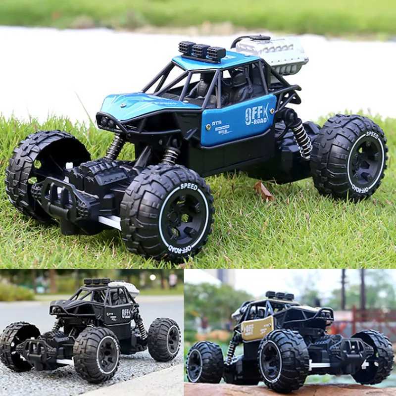 4WD RC Car Mountain OffRoad 4x4 Remote Control Buggy Truck with LED Lights Racing Drift Toy Boys Girls Childrens GiftT251010