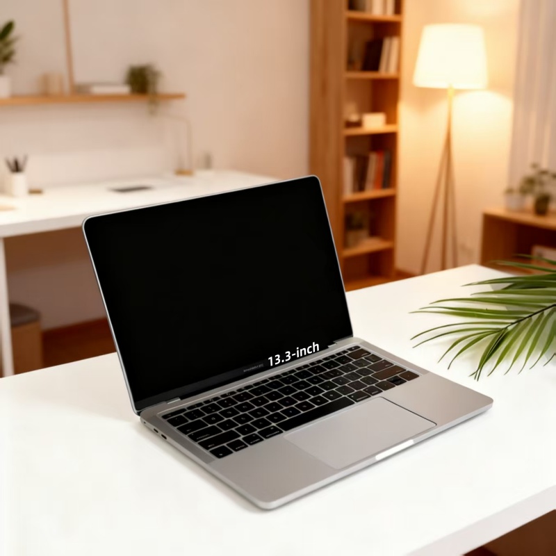Simulated MacBook Pro Model | 13.3-inch Photography Props | Thin and Light Laptop Display