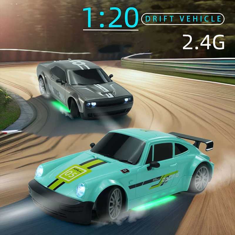 Kid 4WD Remote Control Drift Car Race Cars with LED Lights Professional High Speed 4X4 Racing Vehicle Model AE86PRO Toys GiftsT251010