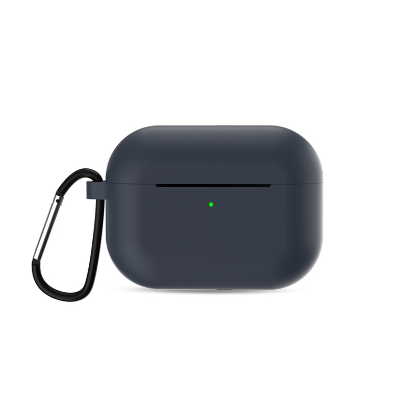 Soft Silicone Protective Cases Wireless Earphone Shockproof Protective Bag Anti-drop With Hook For Apple AirPods 1 2 3 4 Pro Pro2