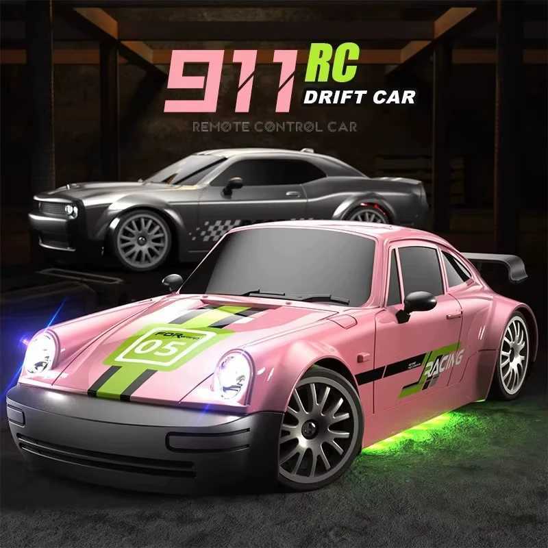 4WD 120 Rc Car 20KMh High Speed RC Drift Vehicle Car Remote Control Racing Car with LED Light Competition Race Car Kid ToyT251010