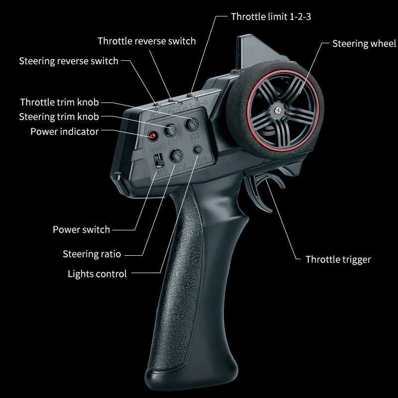 JJRC C8801 RC Crawler 118 24G Remote Control Car Fullly Proportional Controller OffRoad Climbing Car Toy Gift For BoysT251010