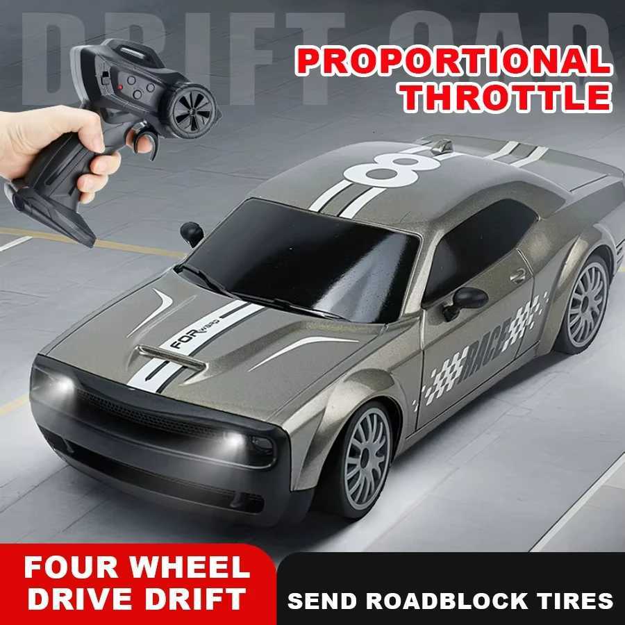 4WD 120 Rc Car 20KMh High Speed RC Drift Vehicle Car Remote Control Racing Car with LED Light Competition Race Car Kid ToyT251010