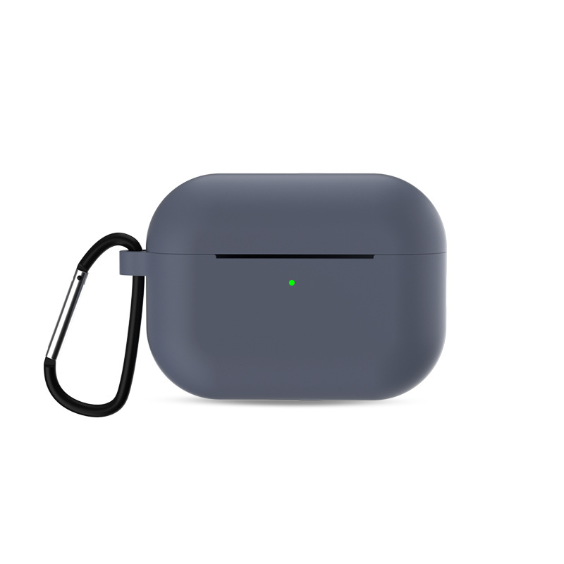 Soft Silicone Protective Cases Wireless Earphone Shockproof Protective Bag Anti-drop With Hook For Apple AirPods 1 2 3 4 Pro Pro2