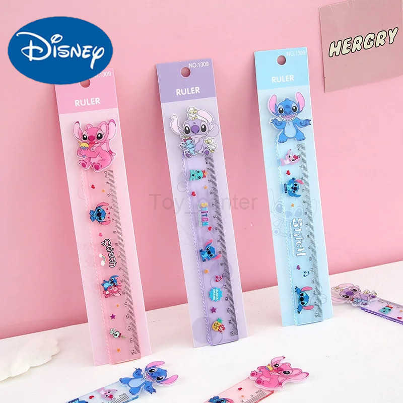 Disney designer Kawaii Stitch Collection by Disney: Comprehensive Kit with Rulers and Paint Brushes Perfect for Students Creative Projects & Clas