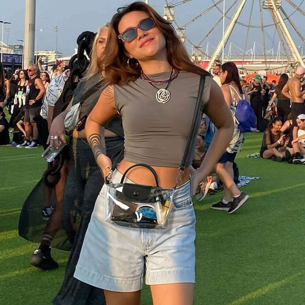 Designer Bag Luxury Bag Trendy Clear Bag Stadium Approved Small Crossbody Purse Hobo Handbags For Concerts Sports Events