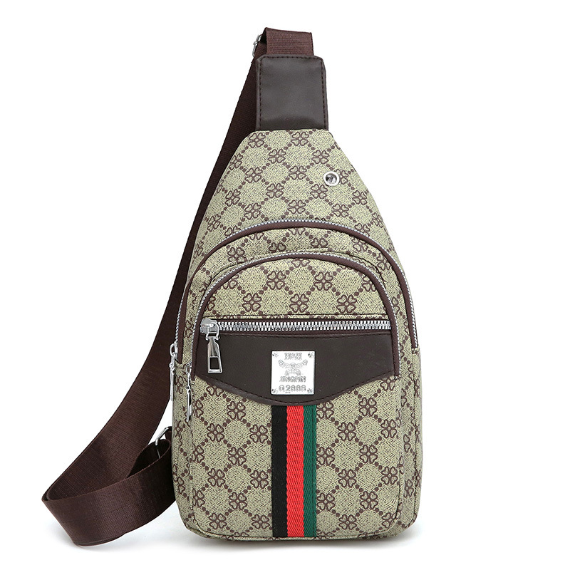Designer Bag Unique Chest Crossbody Bag For Women Waterproof Lightweight Outdoor Casual Luxury Bag Shoulder Bag Trendy Cool PU Fashion Men's Ches