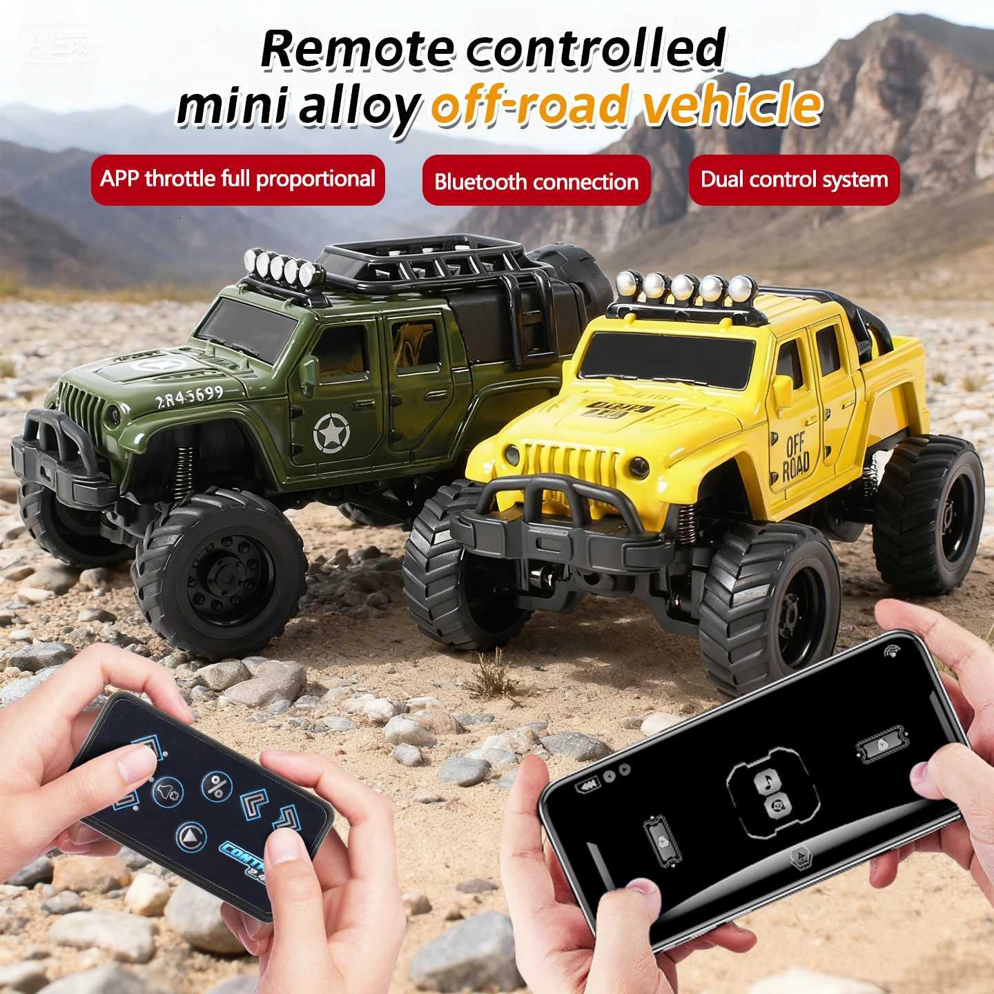 SENNIXIONG 164 MINI Alloy RC OffRoad Car All Terrain Vehicle RTR Speed Drift SUV Climbing Truck Toy for Children Holiday GiftT251010