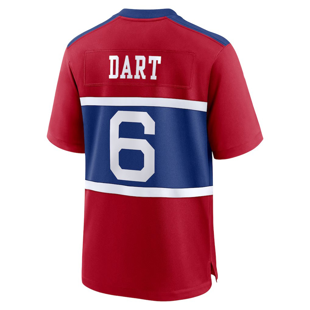 Jaxson Dart Football Jersey Cam Skattebo Brian Burns Abdul Carter Malik Nabers Custom Football Jerseys Any Name Number Mens Womens Youth