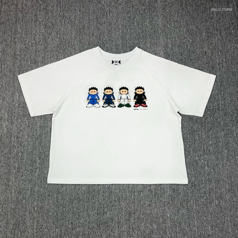 Men's T Shirts Multi-style Mertra T-shirt Top Women's Daily Casual Print Tee Real Pos Europe American Summer Trend Brand Short Sleeve