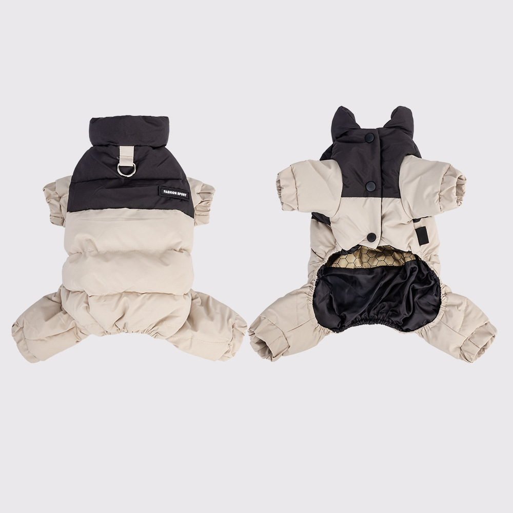 K3174 Dog Winter Jackets Small Dog Insulated Warm Jacket, Windproof Cold Weather Vest