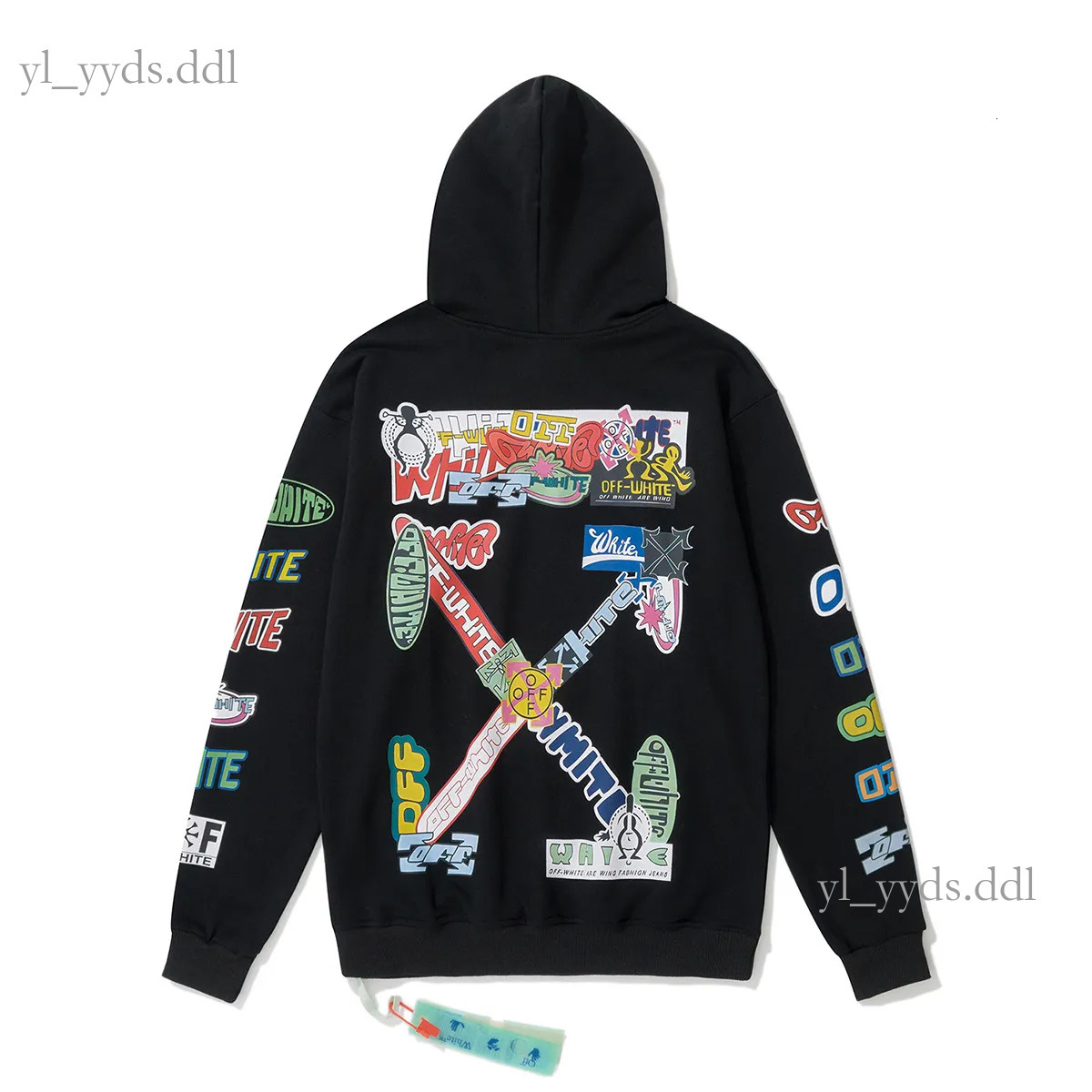 Designers Off Whithe Hoodies Mens Womens Off Whitte Hoodie Letter Prints Hoodys Streetwear Pullover Off Whitehoody Sweatshirt Long Sleeved Casual Clothes d19