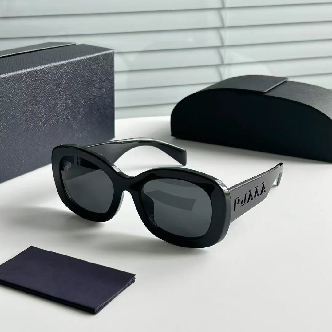 designer sunglasses for women Exquisite Butterfly frame logo Color Mixing goggles Beach UV protection UV400 polarized men sunglasses Exquisite gift box