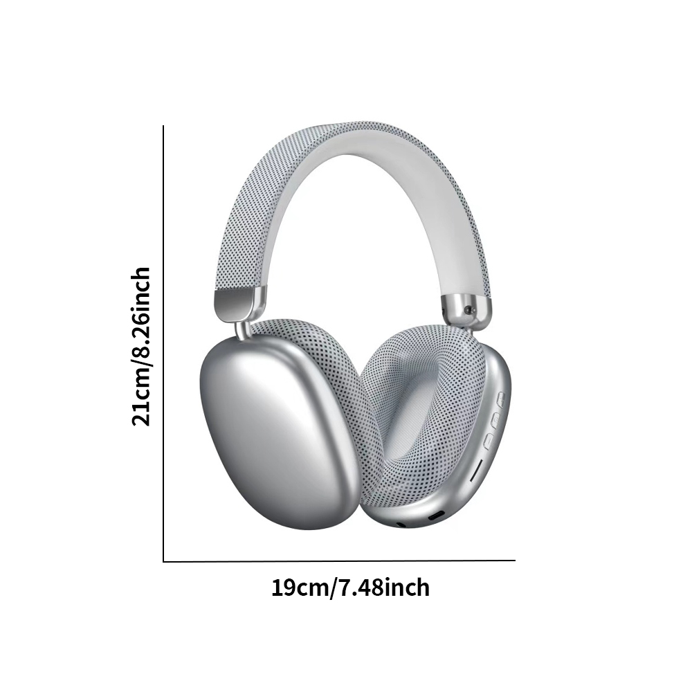 Multi - Colored Wireless Bluetooth Headphones - Over - Ear, Hi - Fi Sound, Long Lasting Battery