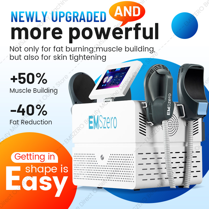 Professional Sculpt Machine 15 Tesla 6500W EMS RF Zero Fat Slimming Burning Muscle Stimulation Body Sculpting Electromagnetic Therapy