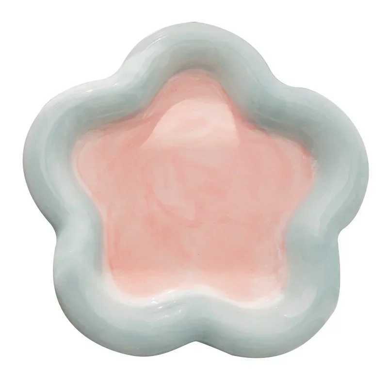 Pet Cat Bowl Cute Cartoon Pet Drinking Water Feeding Bowl Ceramics Cat Food Dog Food Utensils Cat Dog Pet Supplies Accessories C251009