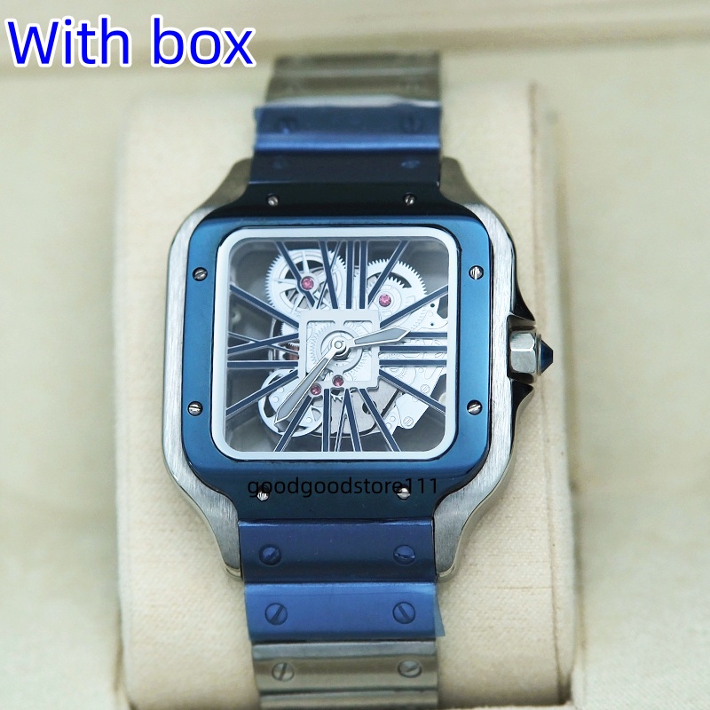 Men's Automatic Watch with Sapphire Luminous Dial - Stainless Steel Swim Watch, Smart Casual Style, 41mm Wristwatches mens designer watch super clone