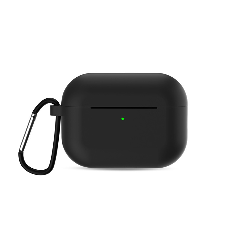 Soft Silicone Protective Cases Wireless Earphone Shockproof Protective Bag Anti-drop With Hook For Apple AirPods 1 2 3 4 Pro Pro2