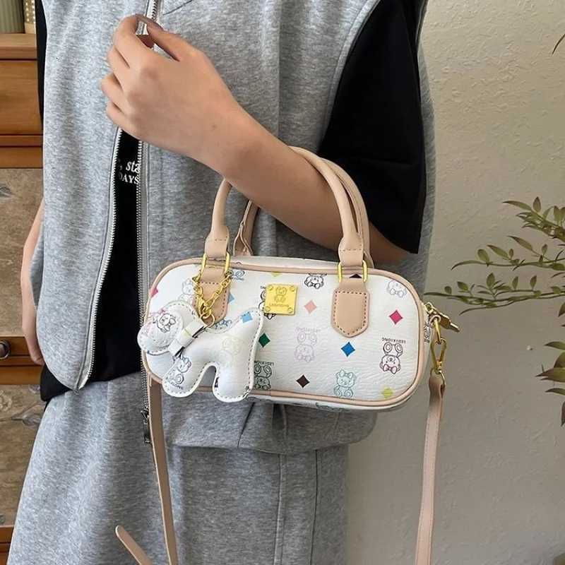 Fiable Trendy Minimalist Tote Messenger Bag Unique HighEnd Design Solid Color For Cmuter Use D251010