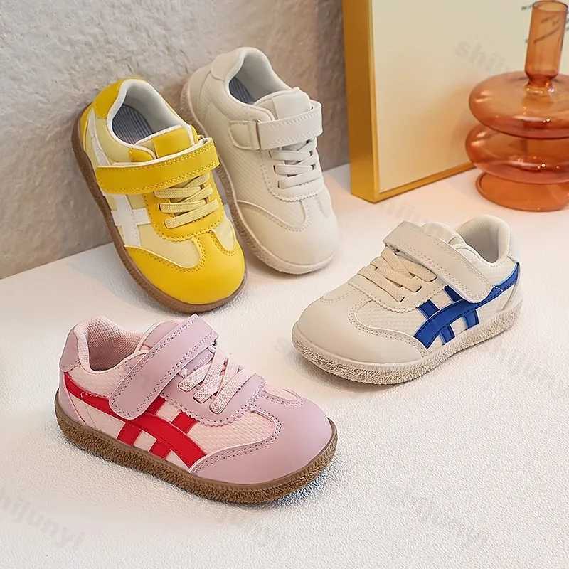 Trendsetting designer Unisex Childhood Athletics Trainers with Enhanced Grip Technology