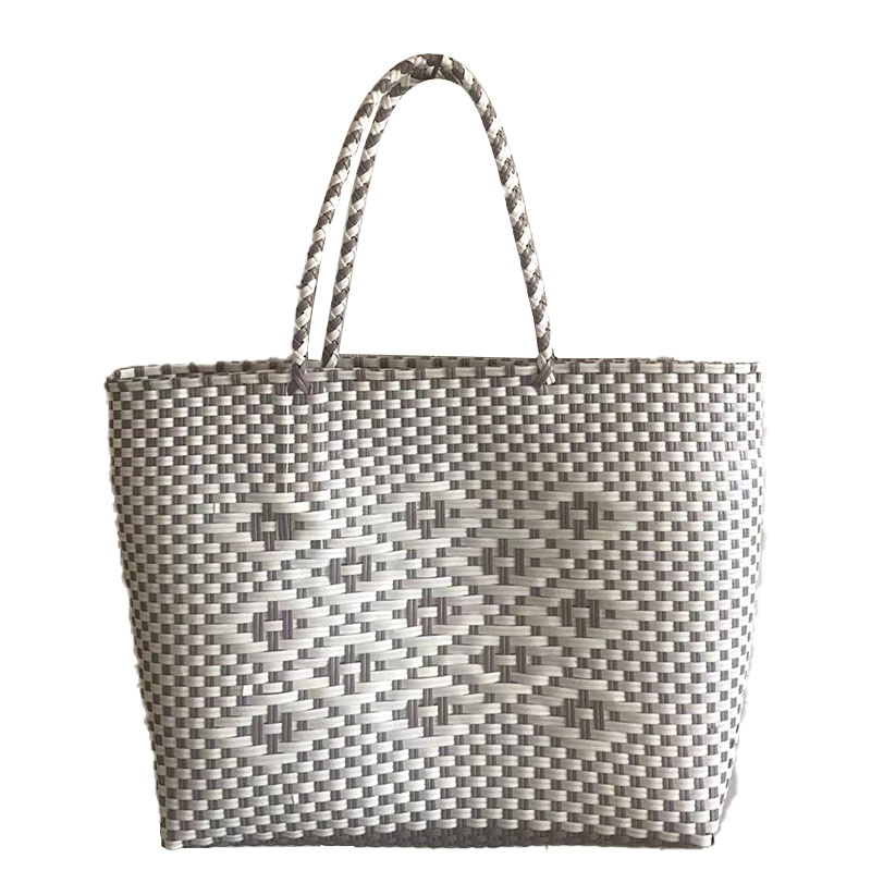 Wholesale large capacity hand woven bags, lazy style commuting bags, exquisite bags, shoulder bags