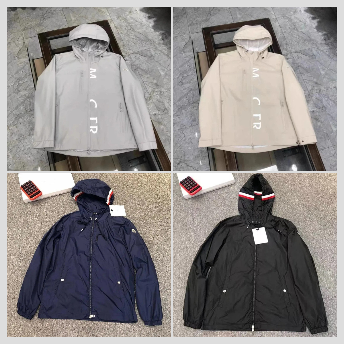 Men Hooded Jacket Designer Brand Letter Prints Zipper Oversize Assault Suit Windproof Waterproof Athleisure Hoodies