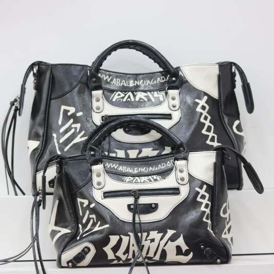 Designer Bag Tote Bag Shoulder Bag Graffiti Shopping Bag With Microfiber Fabric Sizes