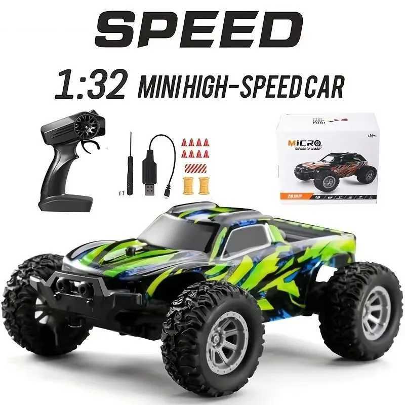 Mini 24GHz Drift Vehicle 132 High Speed Mountaineering Remote Control Vehicle Off Road Car Autos Cars Childrens Boy Toys GiftT251010