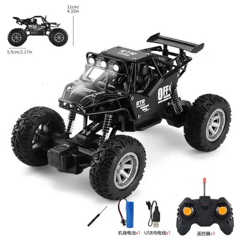 4WD RC Car Mountain OffRoad 4x4 Remote Control Buggy Truck with LED Lights Racing Drift Toy Boys Girls Childrens GiftT251010