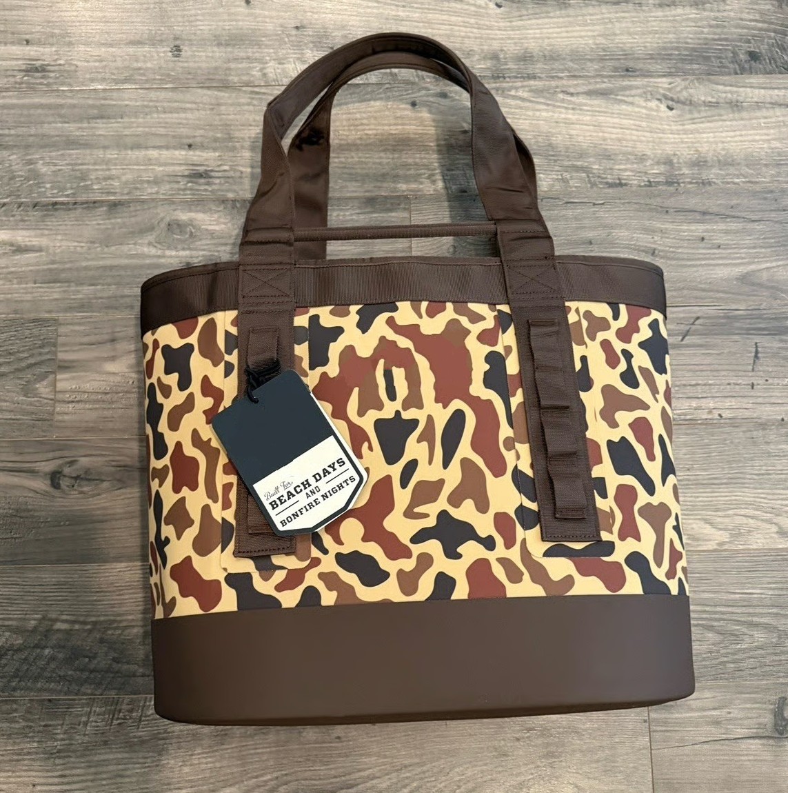 US Stock Designer Camino 35 Totes Bags Camo Carry All Picnic Internal Dividers Fishing Camping Lunch Bags Outdoor Storage Durable Beach Water proof Large Bags 1010