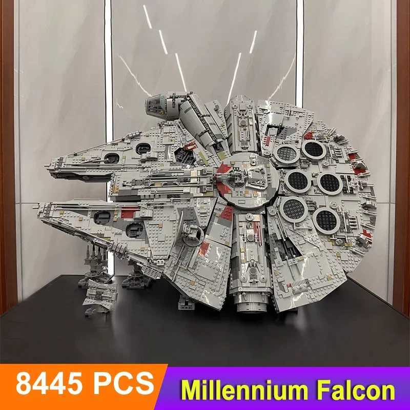 ZOCO 2025 IN Stock 8445Pcs Falcon Bricks The Large Millennium Ship Building Blocks for Adts Birthday Gifts C251111