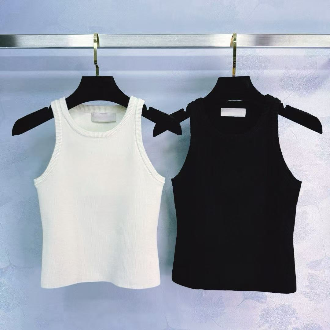 Womens Blouses Shirts Designer t Shirt Women Cropped Top t Tank Anagram Regular Cotton Jersey Female Tees Embroidery Knitwear for Sport Yoga Top Simple Vest