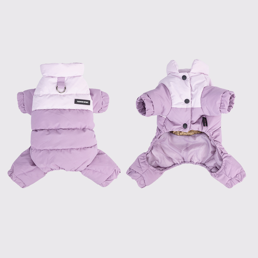 K3174 Dog Winter Jackets Small Dog Insulated Warm Jacket, Windproof Cold Weather Vest