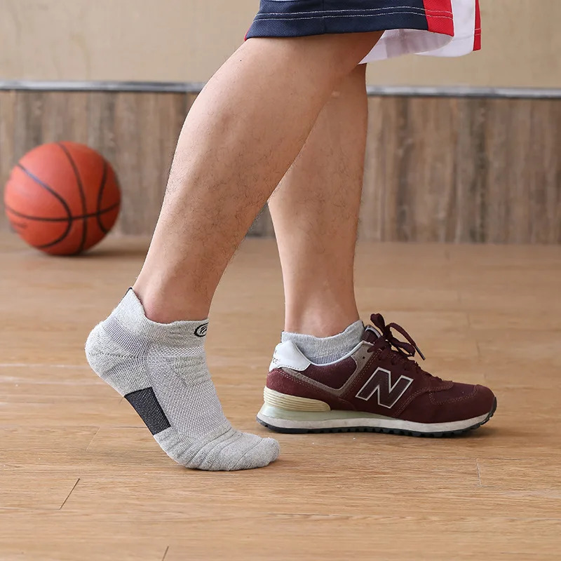 13pairsLot Mens Socks Compression Stockings Breathable Basketball Sports Cycling running Towel High Elastic Tube 251010
