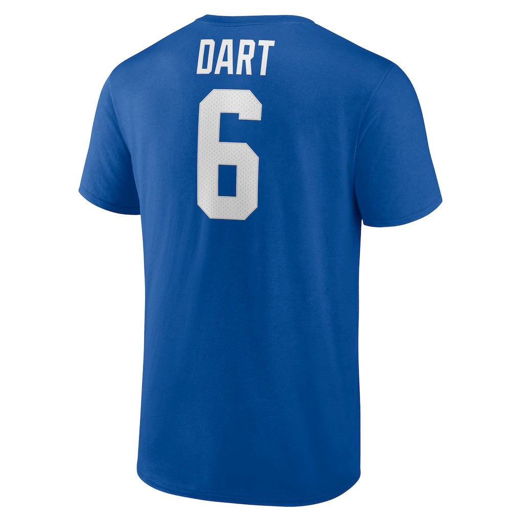 Mens Womens Youth Jaxson Dart Cam Skattebo Brian Burns Abdul Carter Malik Nabers T-Shirts Football T-Shirt