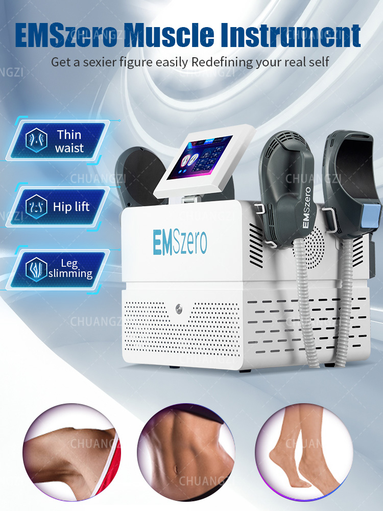 Professional Sculpt Machine 15 Tesla 6500W EMS RF Zero Fat Slimming Burning Muscle Stimulation Body Sculpting Electromagnetic Therapy