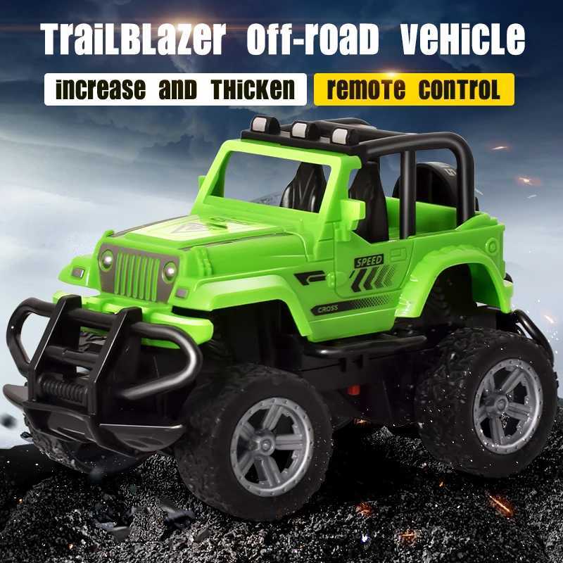 Childrens toy car remote control car fourwheel drive inertia offroad strong impact resistance performance cool driftingT251010