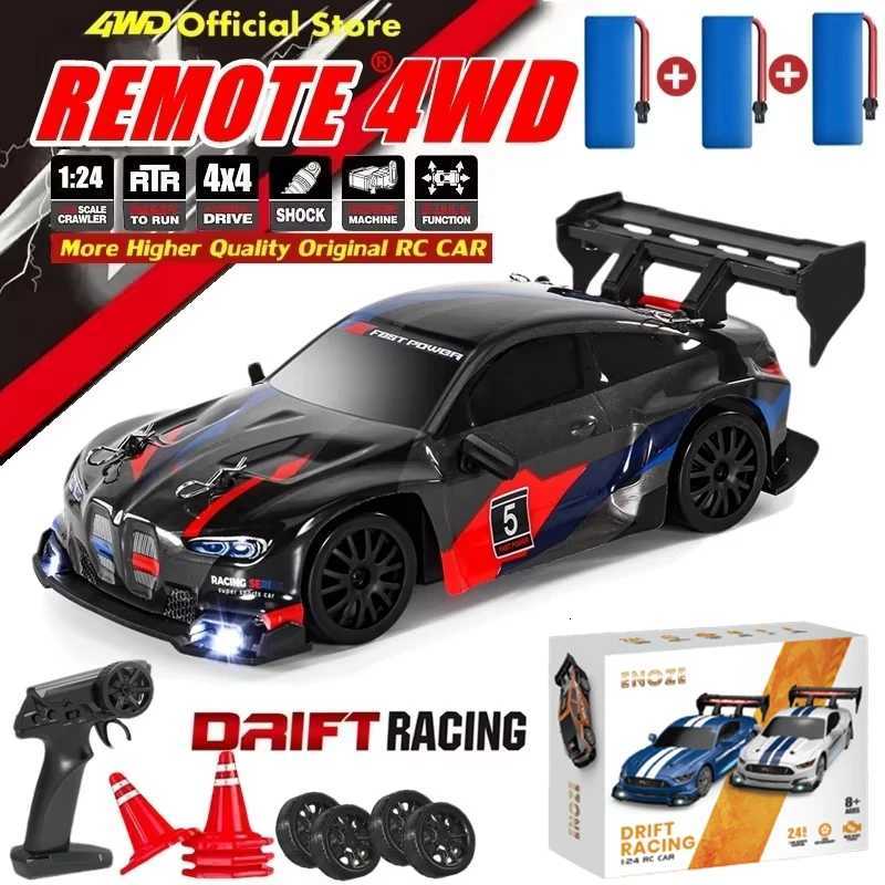 4WD RC Car With LED Remote Control Cars High Speed Fast Drift Racing 24G Radio RTR Vehicle GTRPRO Model Toy Kids Children GiftT251010