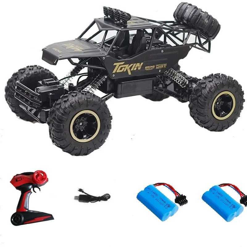 37cm 112 116 4WD RC CAR With LED Lights 24G Radio Remote Control Cars Buggy OffRoad Control Trucks Boys Toys for ChildrenT251010