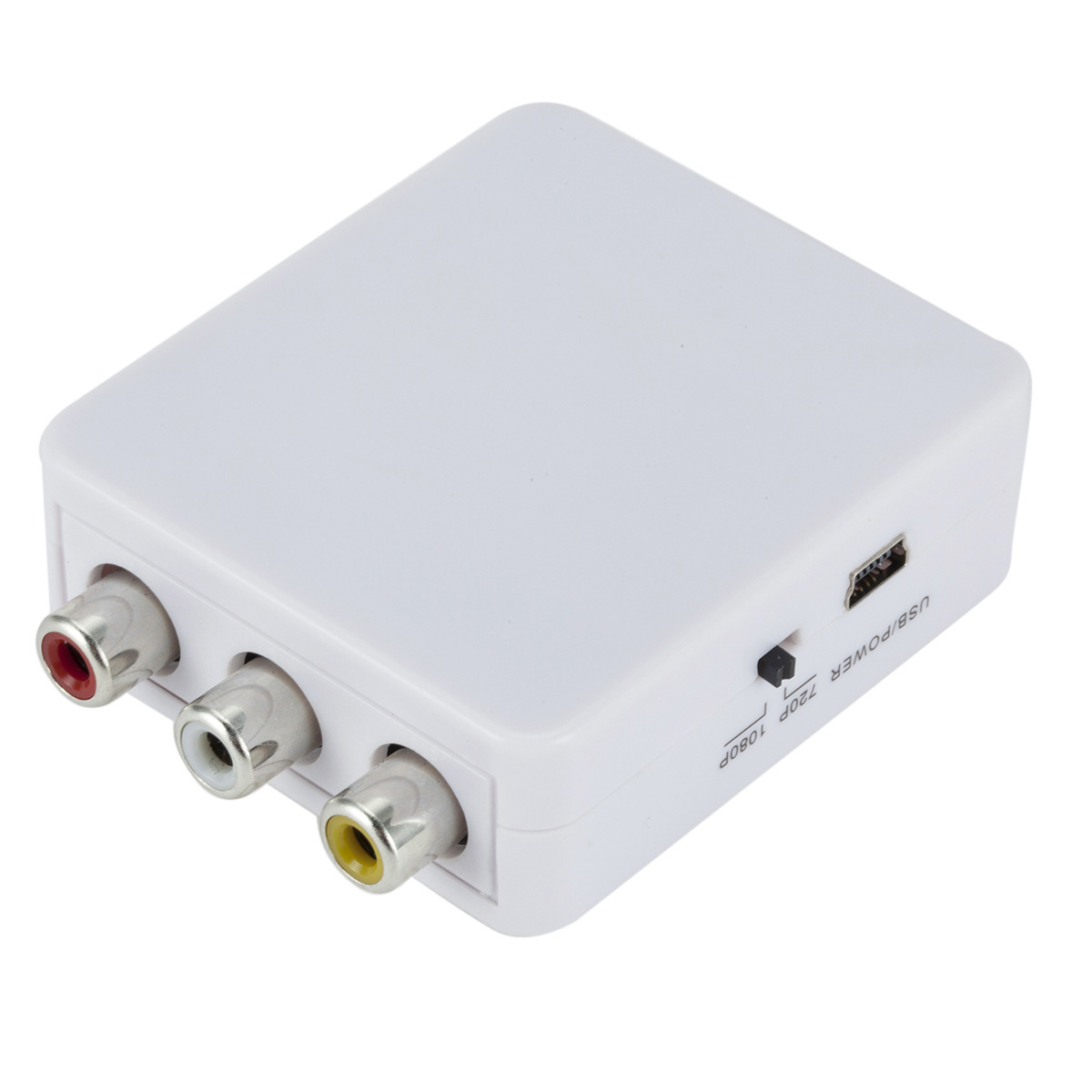 Manufacturer-supplied AV to HDMI converter mini AV to HDTV high-definition video converter AV2HDMI