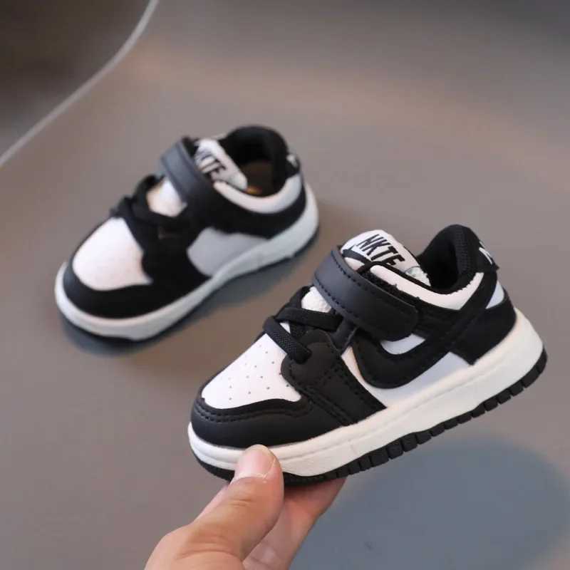 Fashion Little White Shoes Light Casual Shoes Baby Rubber Sole Anti Slip Shoes Sneakers Running Shoes Student Shoes Boys Girls W251010