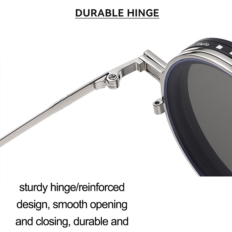 Magnetic ND9-speed rotating adjustable sunglasses with myopia polarized glasses and adjustable neutral density glasses