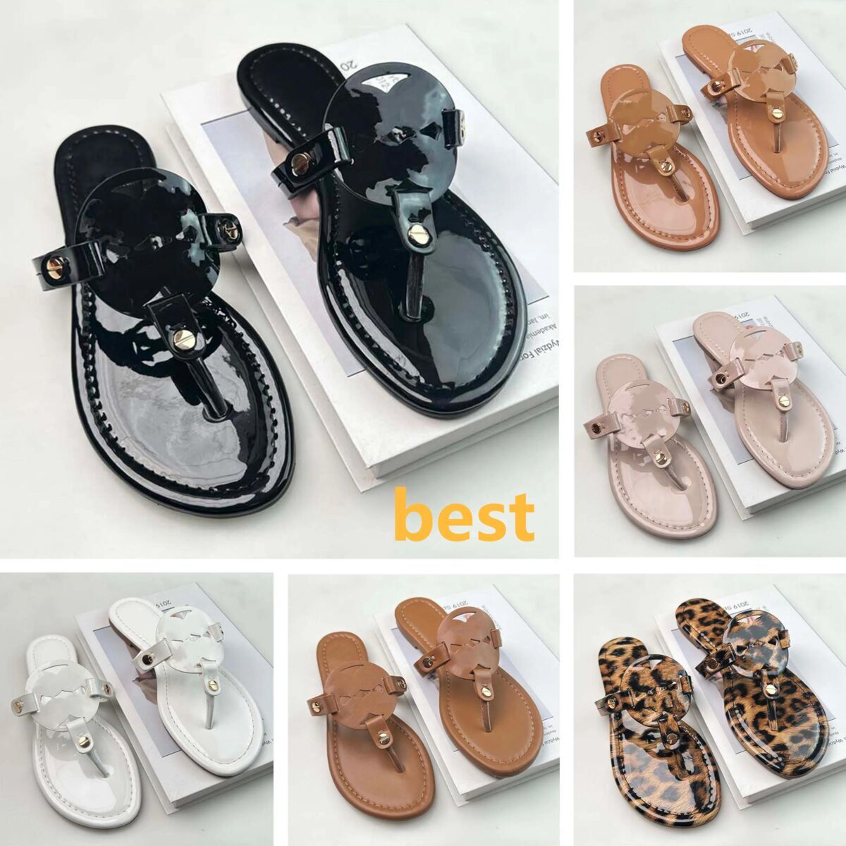 Woman brand Designer Sandals Womens - Comfortable Summer Slippers, Fashionable Women's Beach Sandals, Open Toe Flat Sandals,big Sizes 35-43 best designer Slides