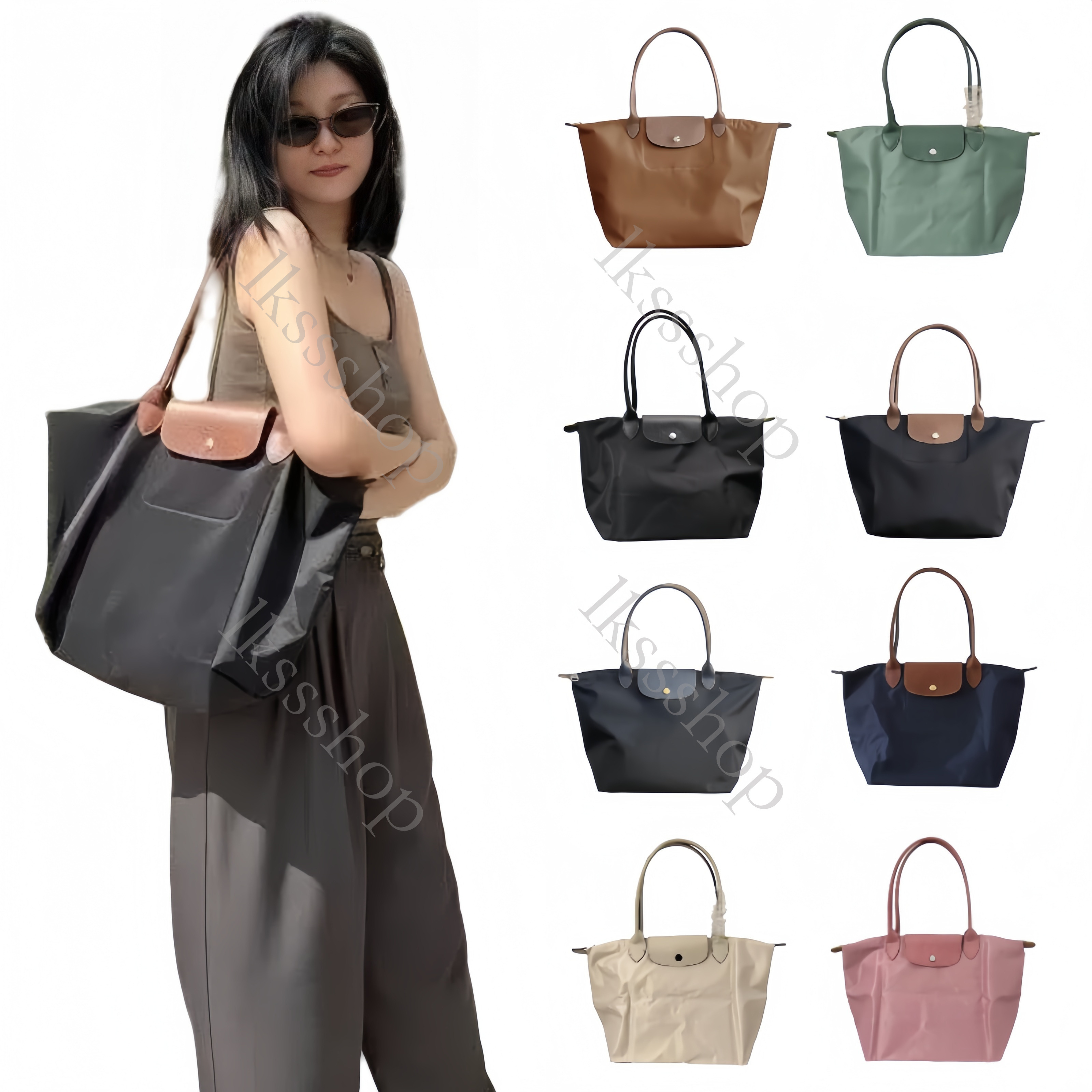 2025 Designer Bag Longlys Chanplys bag Tote Branded Handbag Beach Longlys Champlys bag Shoulder Casual Canvas Shopping Big Capacity Waterproof longly Choopity